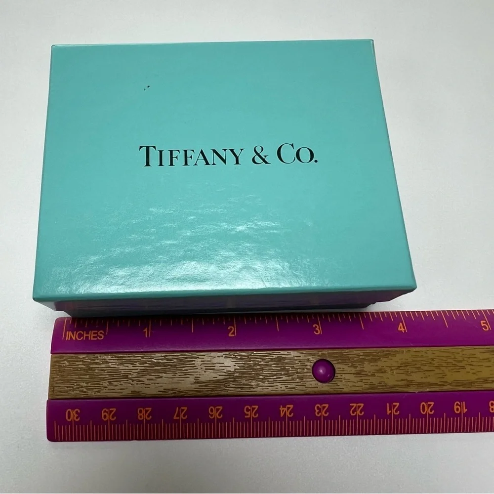 TIFFANY‎ & CO. Empty Jewelry Box With Original Padding Early 2000s Tiffany Blue